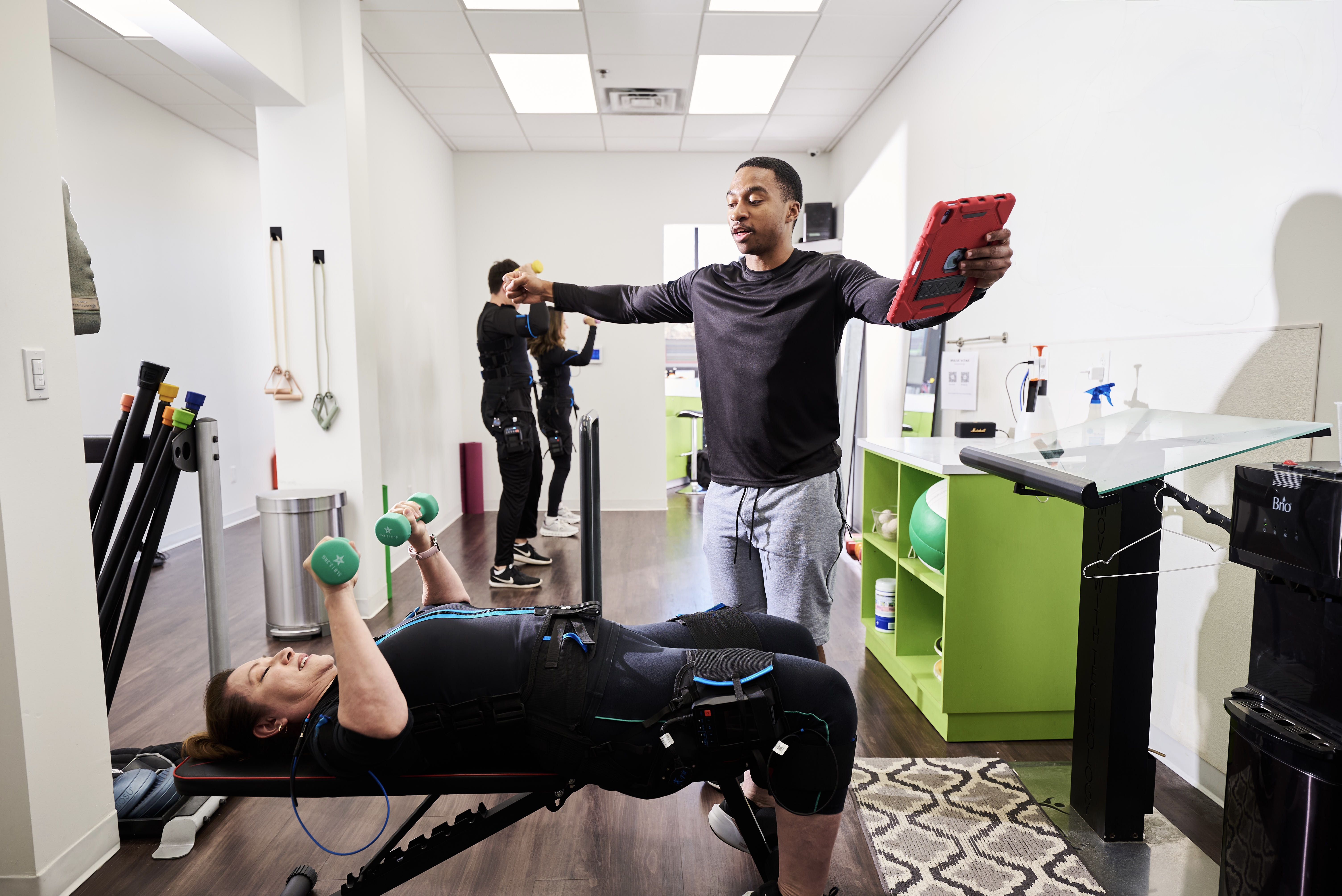 Deep muscle recruitment at Pulse Vitae